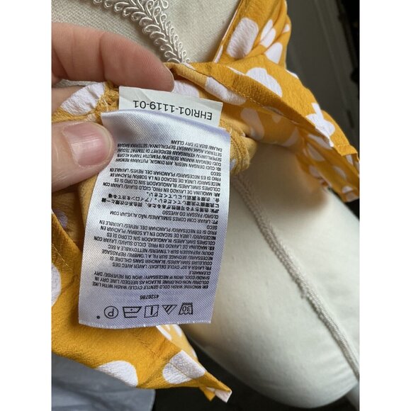 Volcom Womens Read The Room Spaghetti Strap Cami Top polka dot Small‎ - Picture 10 of 11